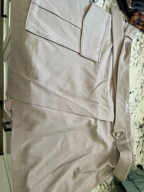 Abercrombie & Fitch Taupe Utility Mini Skort